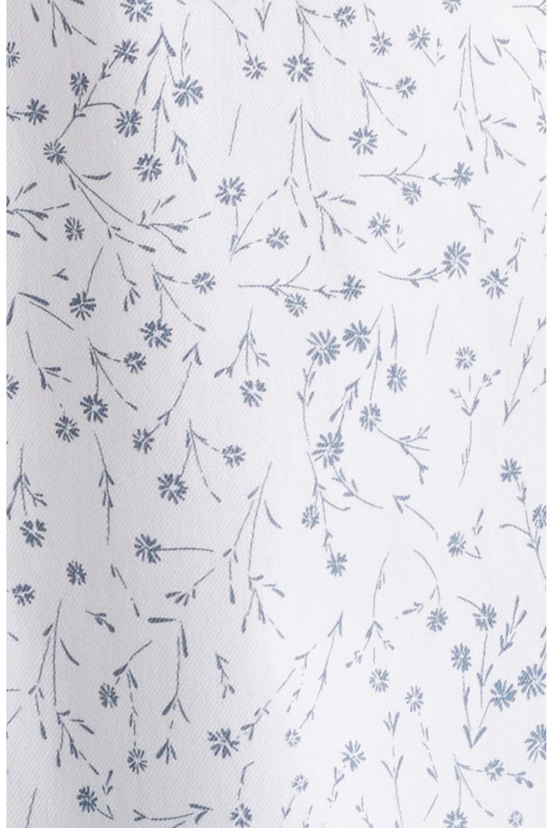Ditsy Floral Long Sleeve Stretch Cotton Blend Button-Up Shirt, Alternate, color, WHITE SPRING DITSY