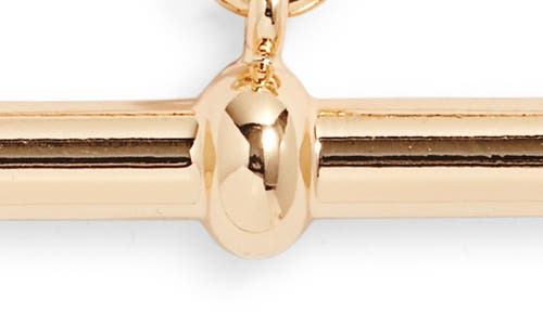 Nordstrom Dainty T-bar Pendant Necklace In Gold