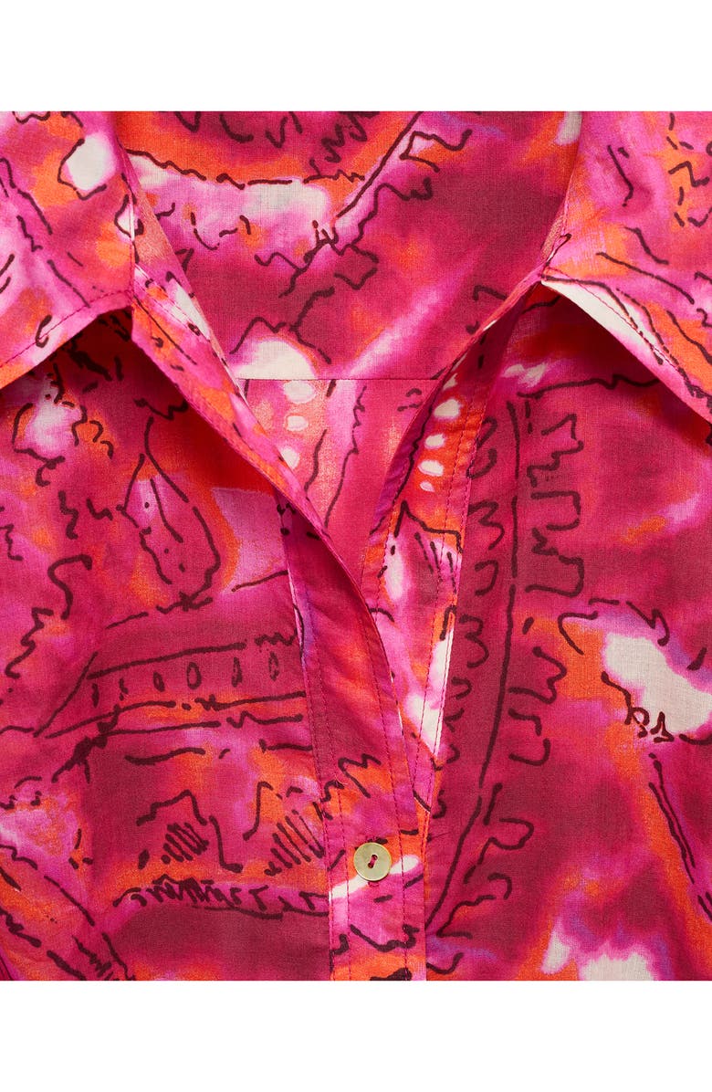 MANGO Print Romper, Alternate, color, 