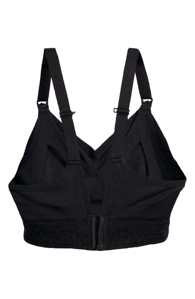 Blush + Bashful Blush Maternity & Nursing Bra, Alternate, color, Black