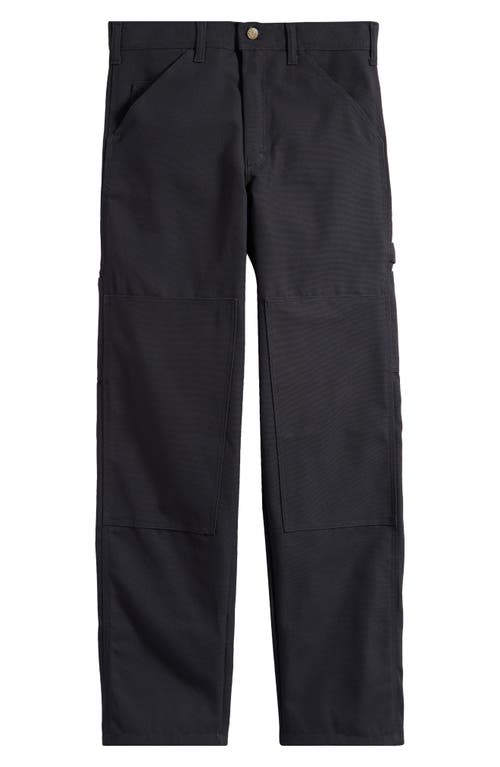 Stan Ray Double Knee Painter Pants In Black Duck