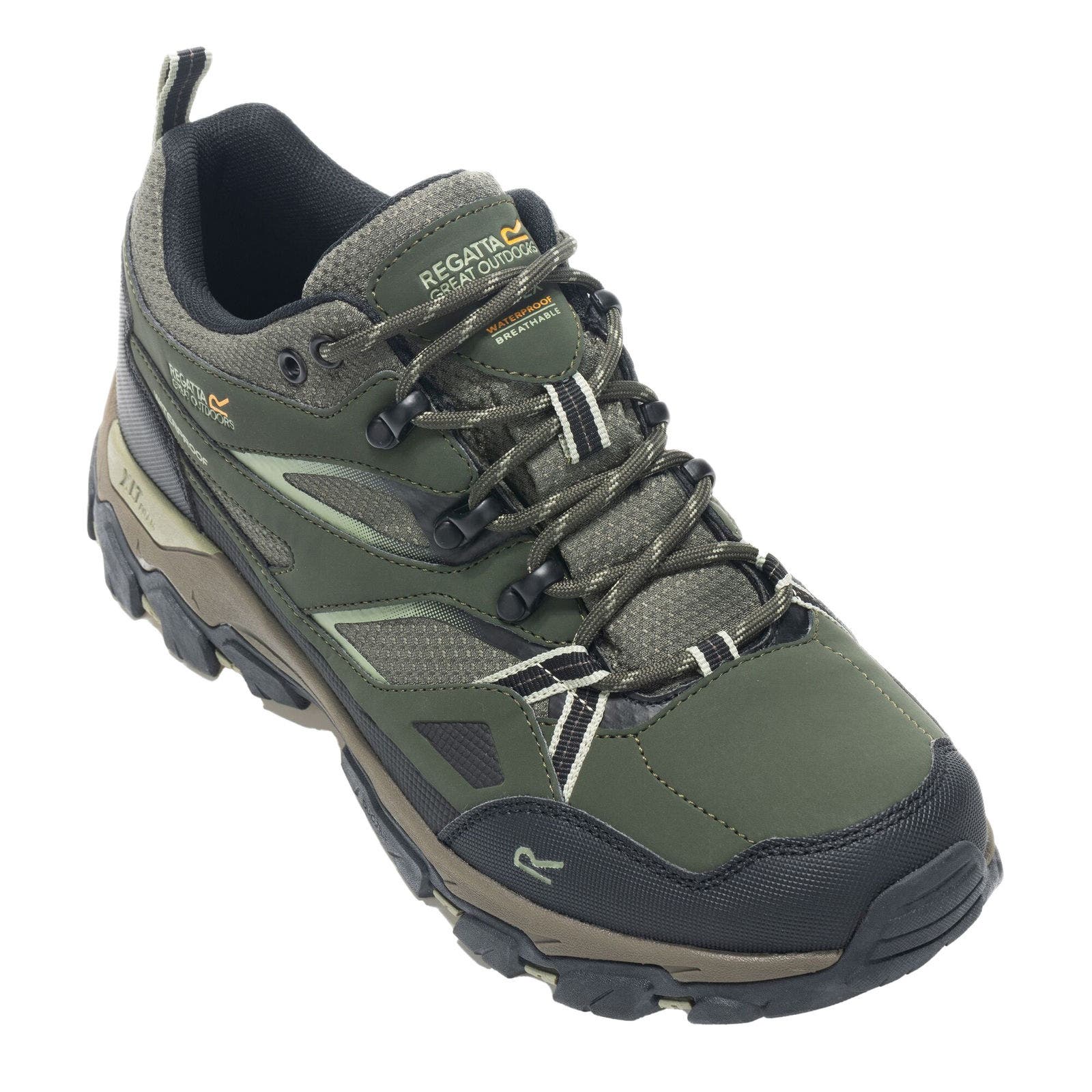 Dark Khaki and Light Sage