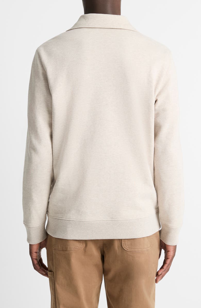 Vince Funnel Neck Quarter Zip Pullover, Alternate, color, 