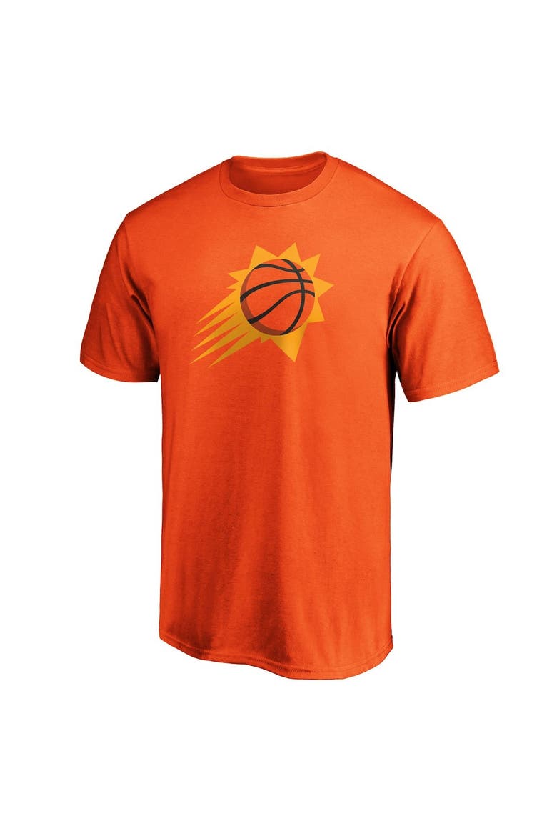 Men's Fanatics Branded Orange Phoenix Suns Primary Logo T-Shirt, Alternate, color, Orange