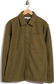 Joe's Jeans Solid Button-Up Overshirt