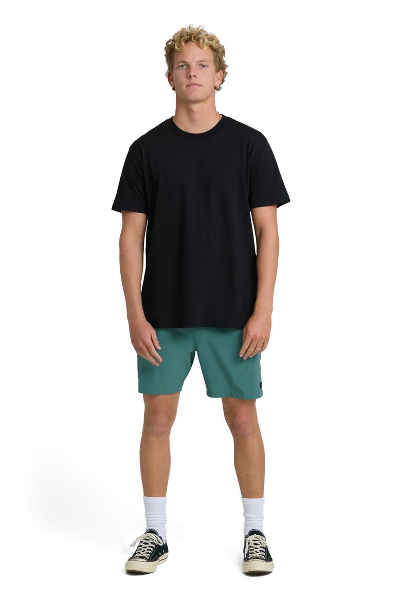 Surftrek Hybrid Board Shorts, Alternate, color, SEA GREEN