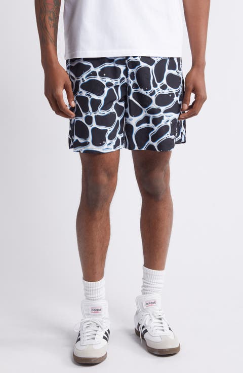 Swimming at Night Nylon Shorts