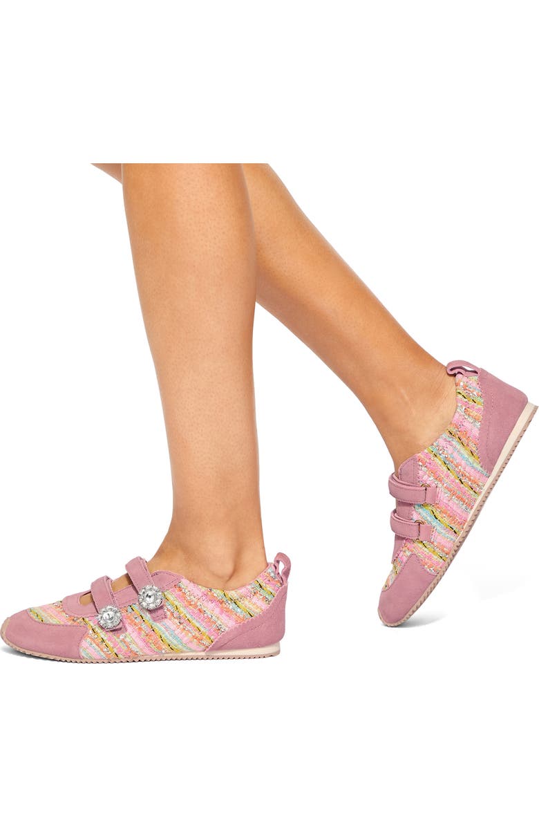 Kurt Geiger London Islington Mary Jane Sneaker, Alternate, color, Open Pink