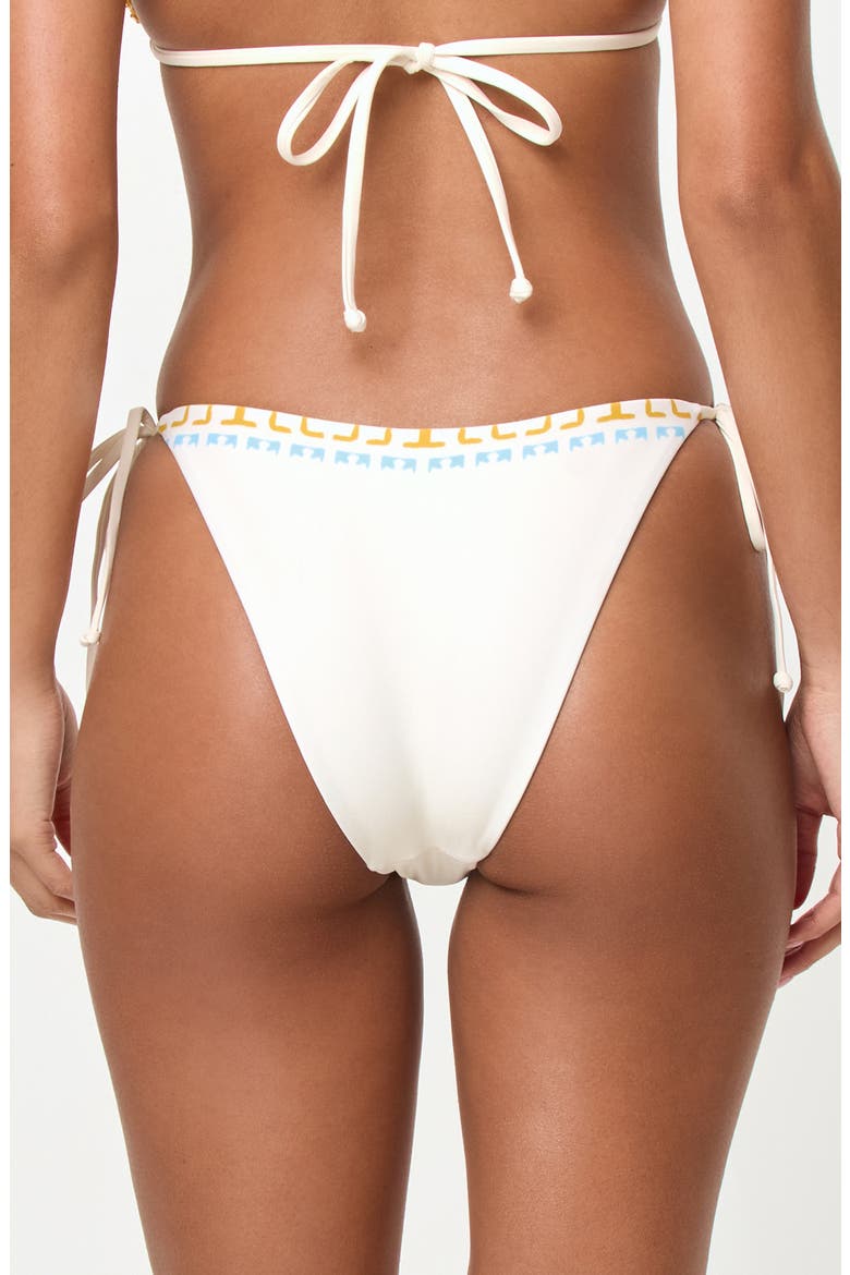 Lennox Classic String Bikini Bottoms, Alternate, color, WISH YOU WERE HERE