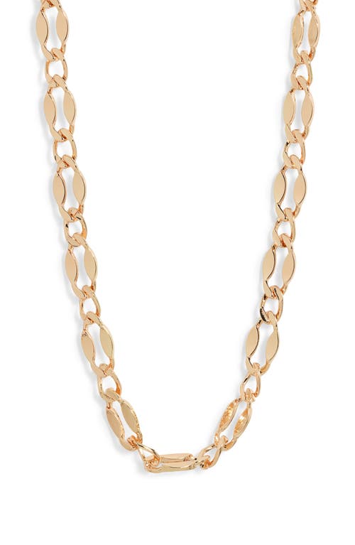 Nordstrom Figaro Chain Link Necklace in Gold at Nordstrom