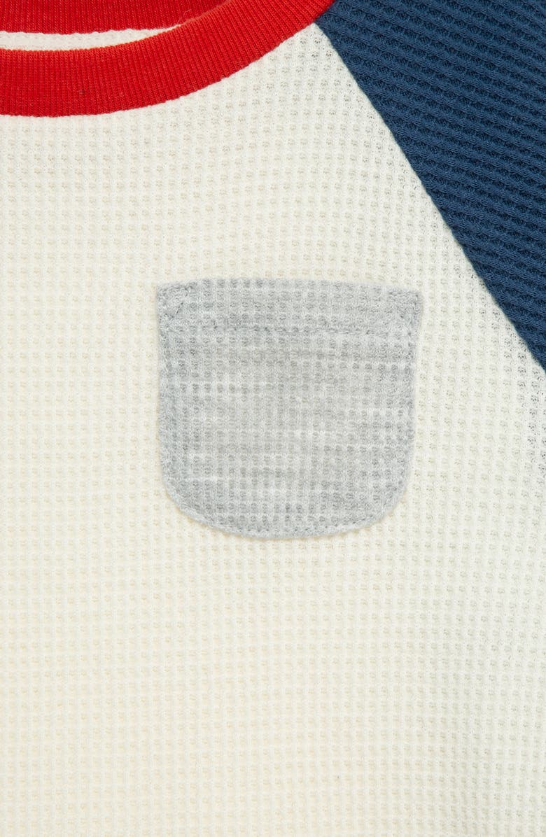 Little Me 3-Piece Hooded Jacket, Shirt & Pants Set, Alternate, color, Blue