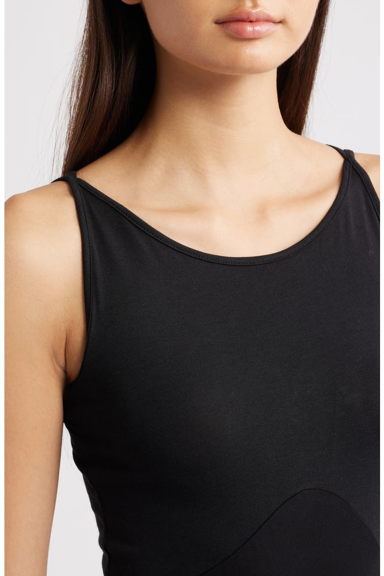 Dammit Janet Sleeveless Dress, Alternate, color, BLACK