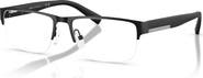 Armani Exchange 54mm Rectangle optical glasses