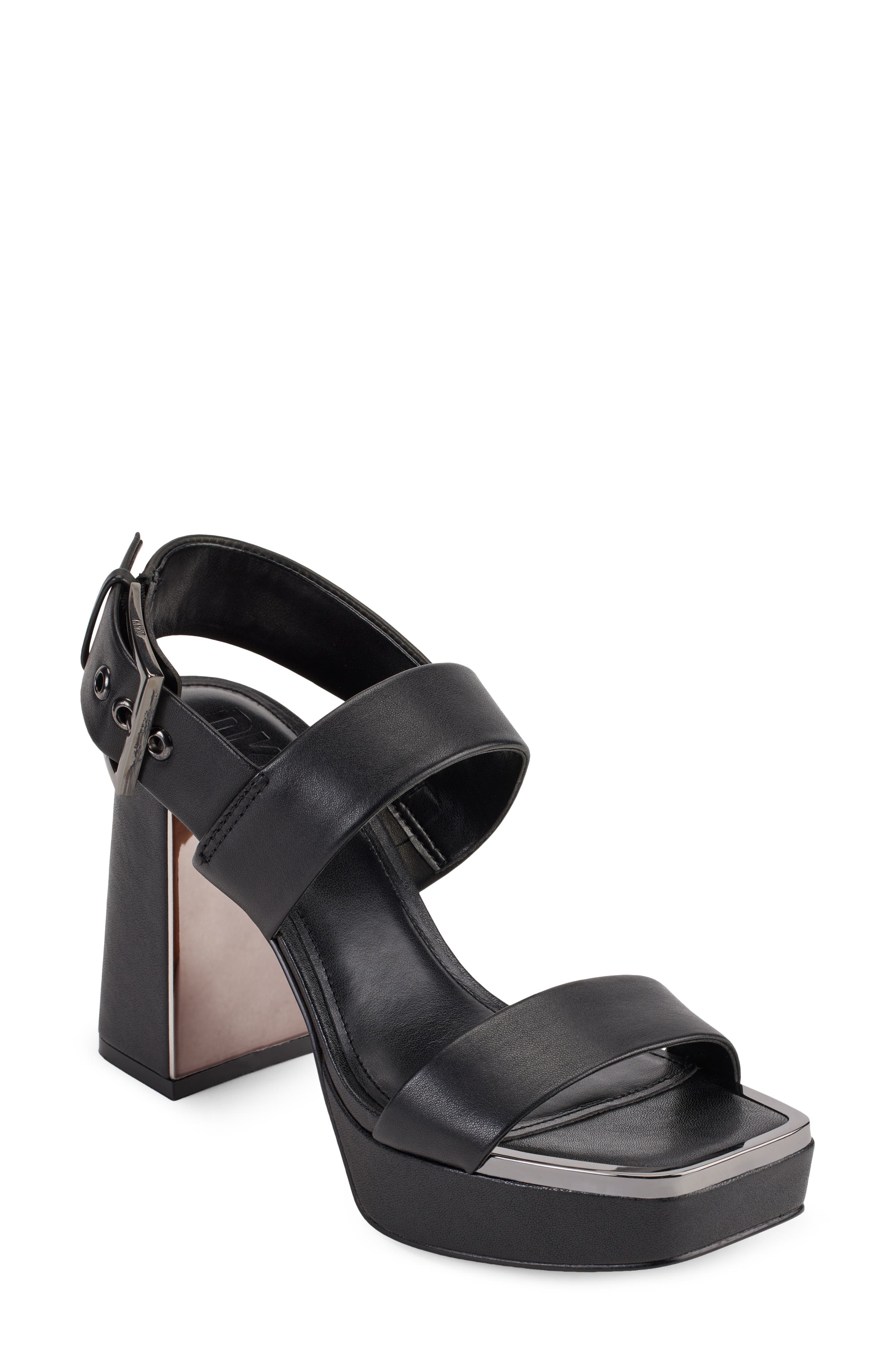 DKNY Bibiana Slingback Platform Sandal, Main, color, 