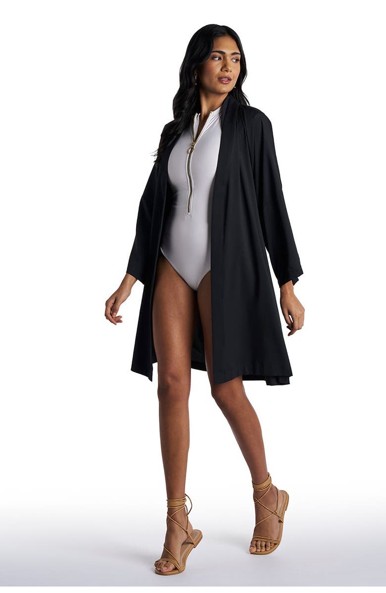 Coolibar Women's Kijama - UPF 50+ Sun Protection - Kijama, Alternate, color, Black