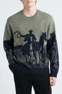 ONE OF THESE DAYS Spirit of the Plains Crewneck Sweater