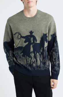 ONE OF THESE DAYS Spirit of the Plains Crewneck Sweater