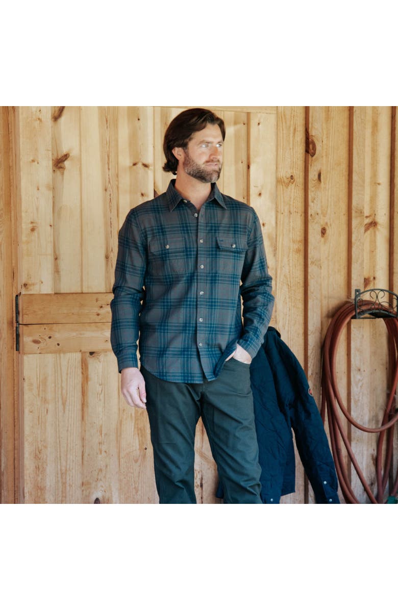 Mountain Khakis Park Flannel Shirt, Alternate, color, Jackson Grey