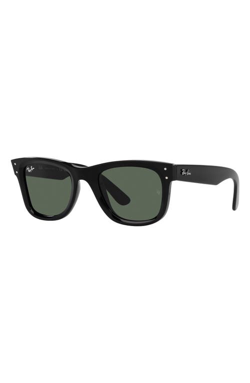 Ray Ban Wayfarer Reverse Square-frame Sunglasses In Black