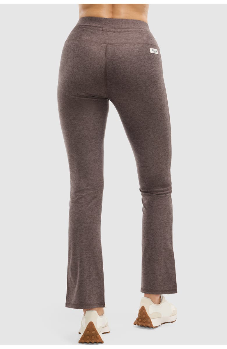 Peloton Dreamblend High Rise Flared Legging, Alternate, color, Cocoa