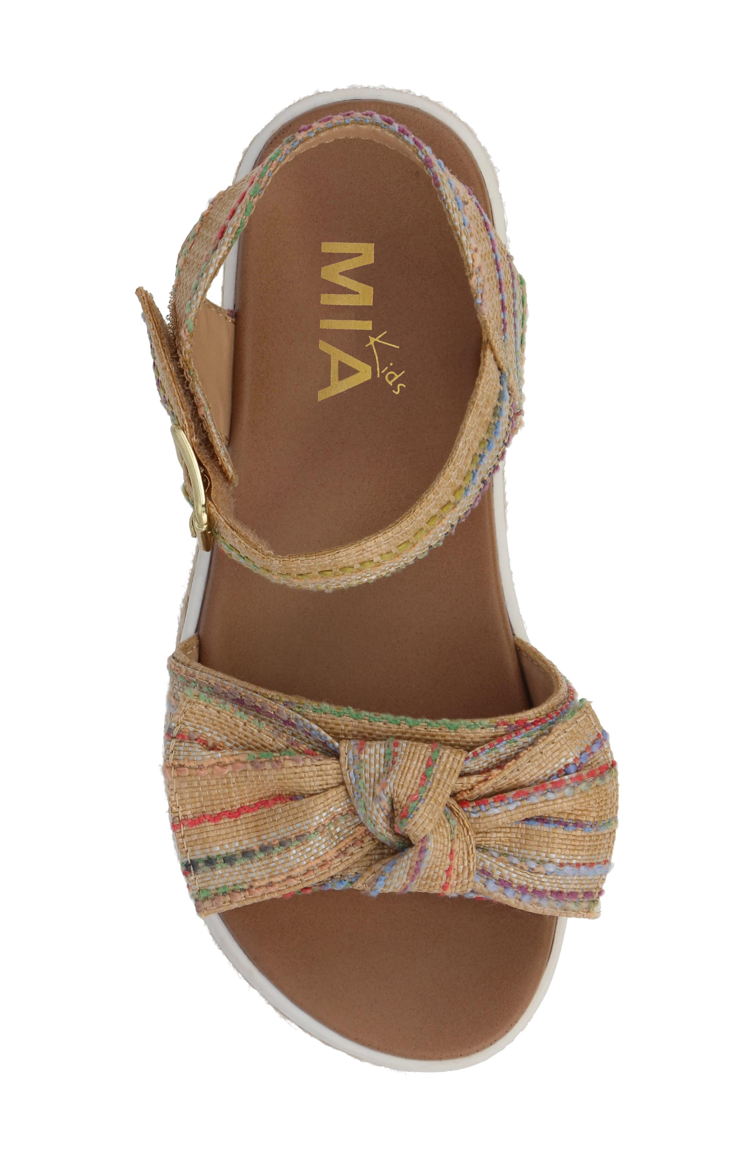 MIA Kids' Sitkha Sandal, Alternate, color, Natural Multi