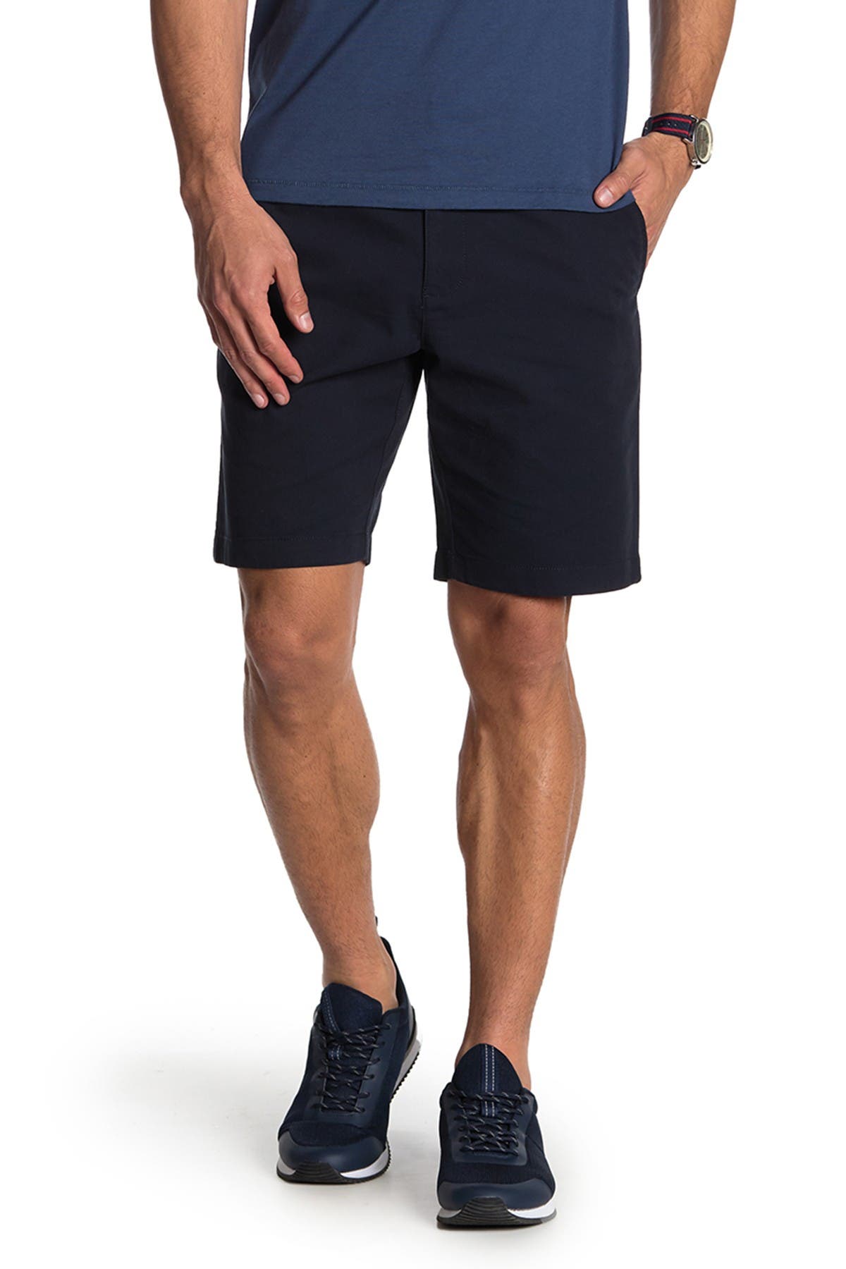 9 Stretch Bedford Shorts - image 5