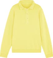 Fortela Hunting Long Sleeve Fleece Jersey Polo Shirt