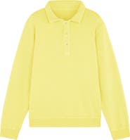 Fortela Hunting Long Sleeve Fleece Jersey Polo Shirt