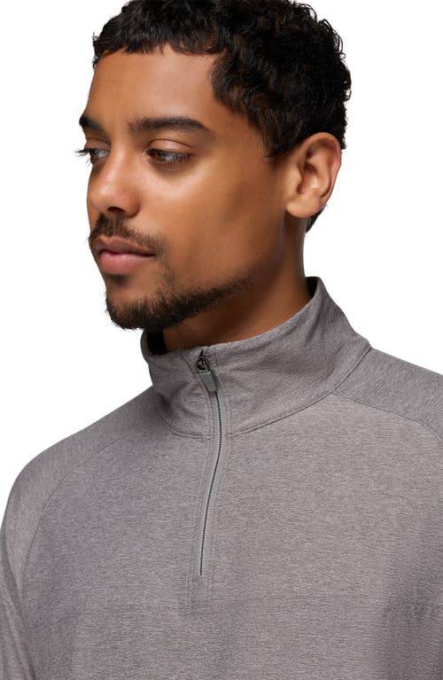 Prana Altitude Tracker Performance Quarter Zip In Gray