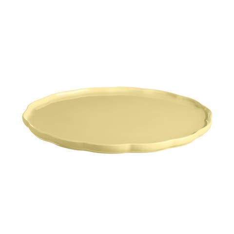 Madeleine Round Serving Plate, 12.2-Inch