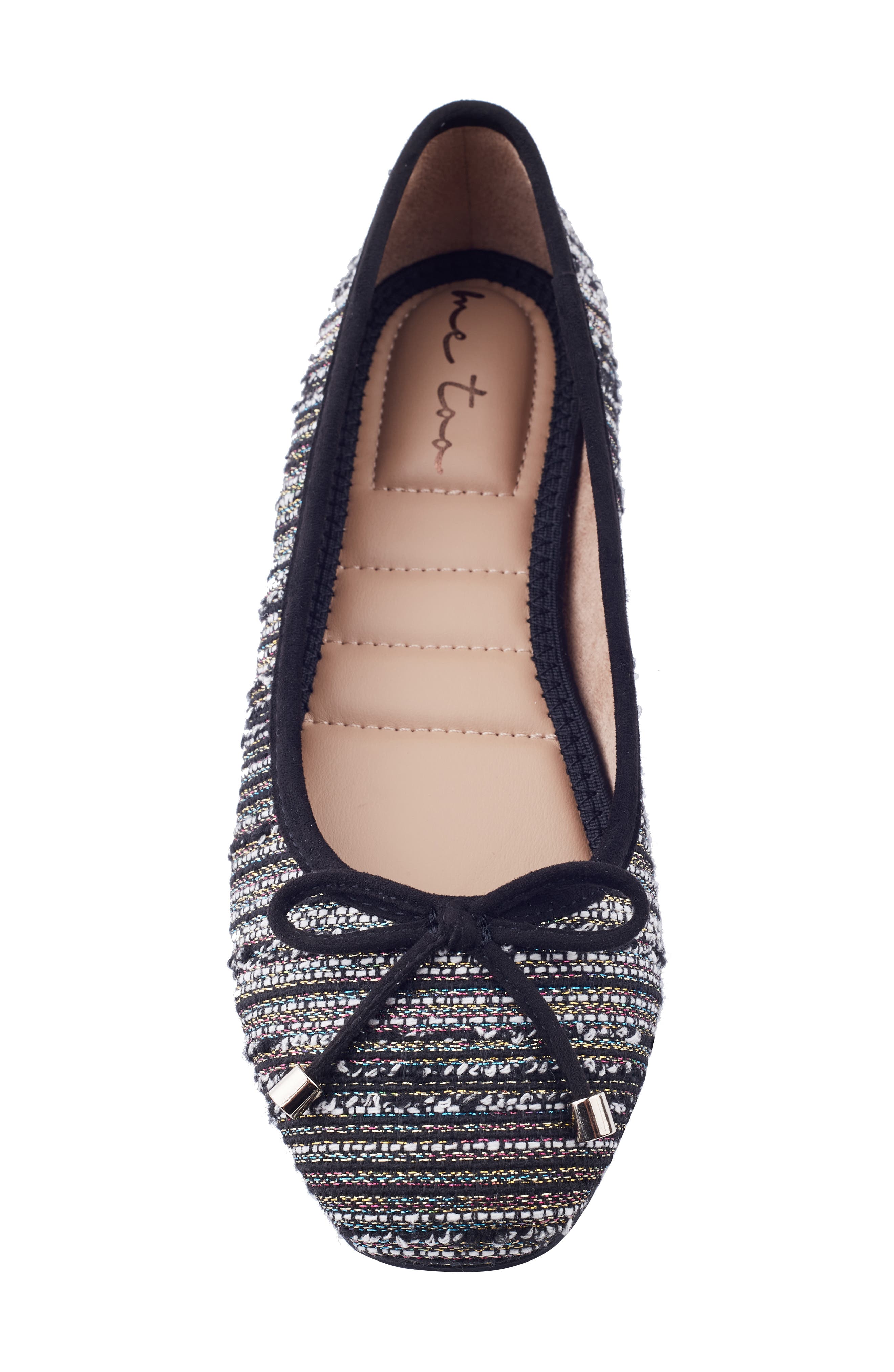Saylor Ballet Flat, Alternate, color, BLACK MULTI