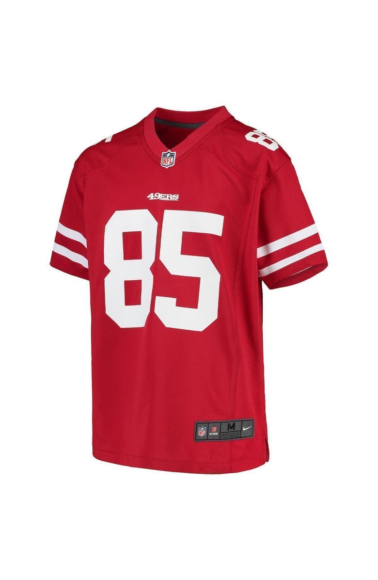 Nike George Kittle San Francisco 49ers Nike Youth Player Game Jersey - Scarlet, Alternate, color,