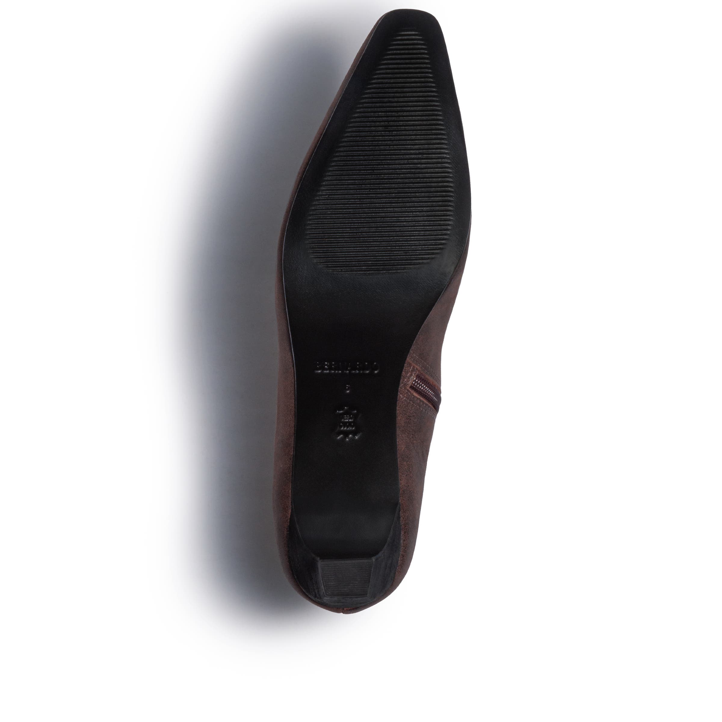 Everett Ankle Bootie, Alternate, color, DARK CHOCOLATE