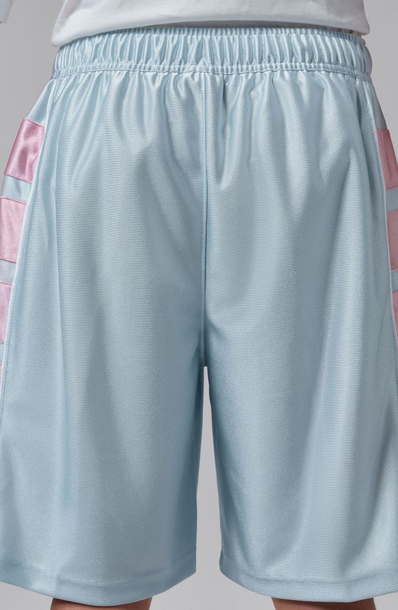 Jordan Brooklyn Cat Scratch Shorts, Alternate, color, Aura/ Iced Carmine