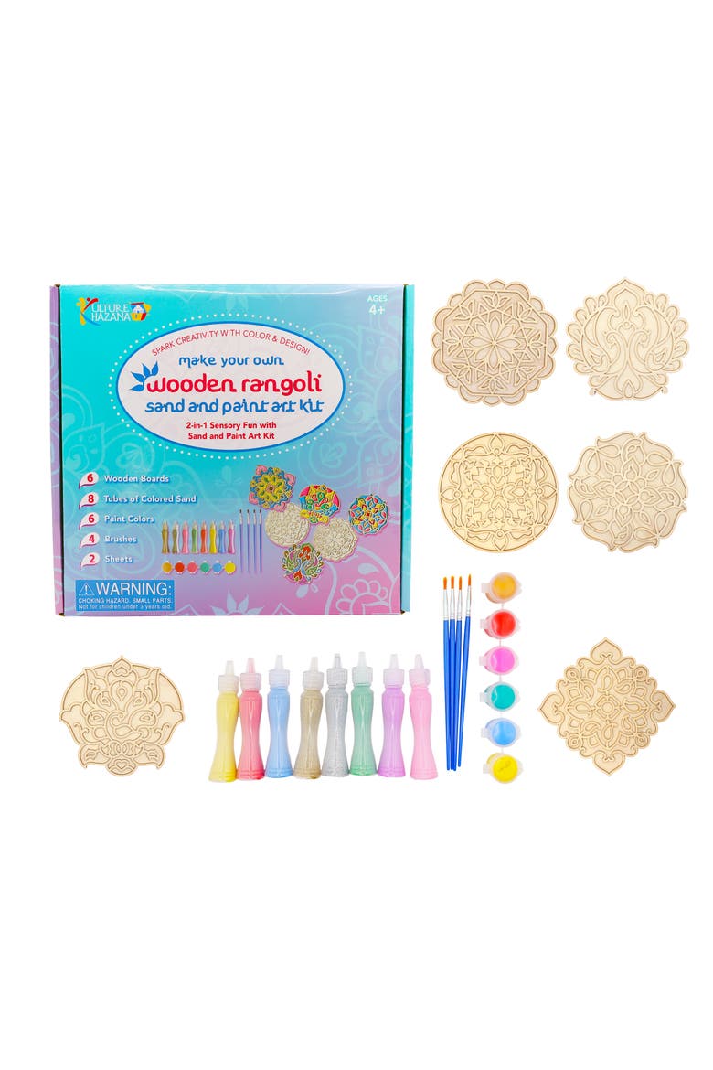 2-in-1 Sensory Fun with Sand and Paint, Alternate, color, Multi-color