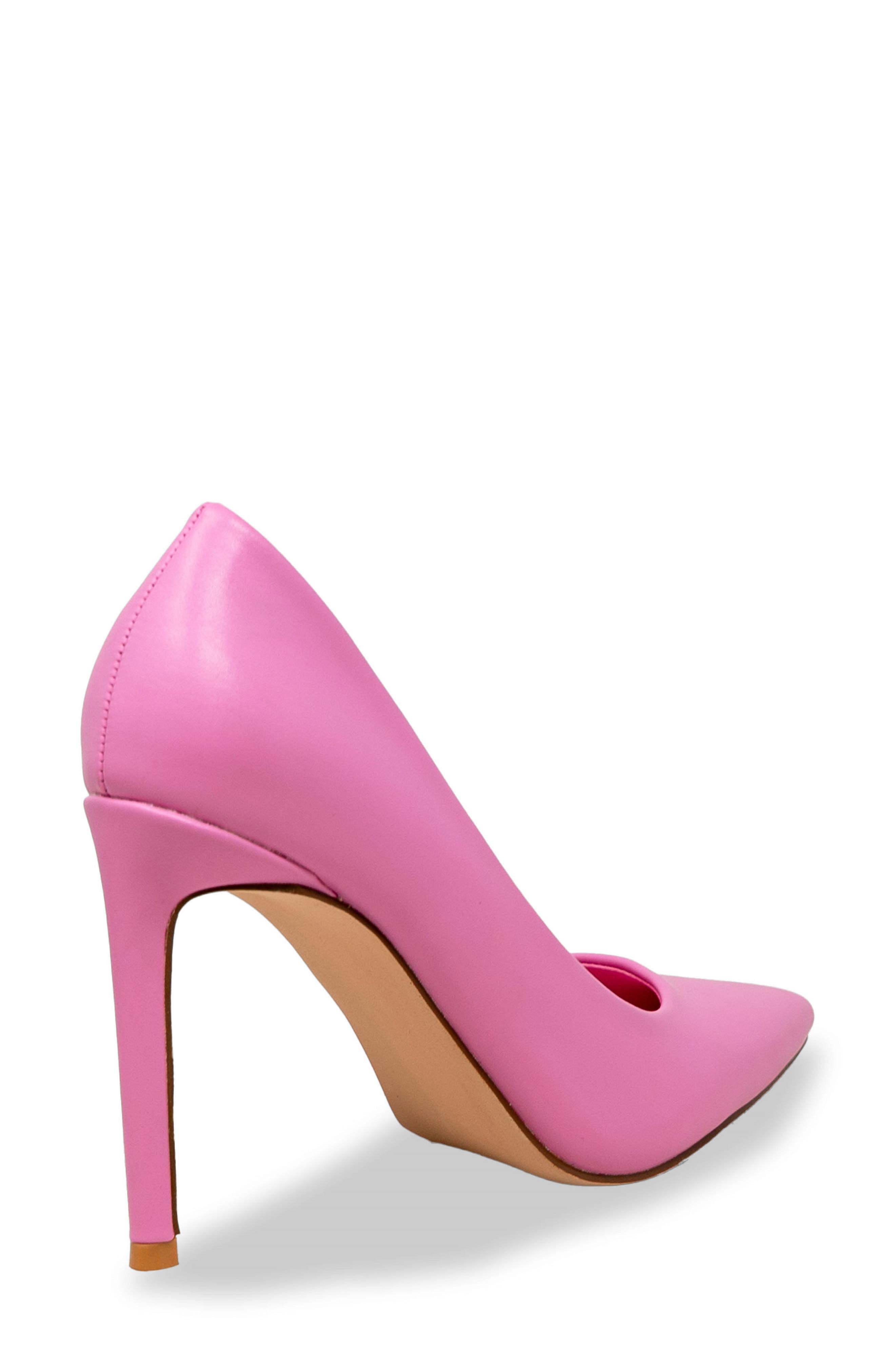 Pointed Toe Stiletto Pump, Alternate, color, PINK PU