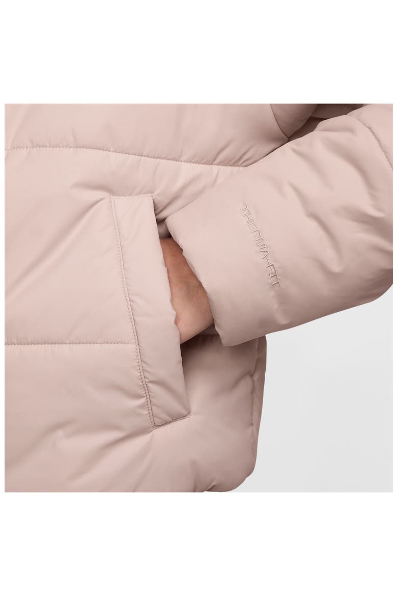 Sportswear Therma-FIT Classic Puffer Jacket, Alternate, color, SILT RED/ WHITE
