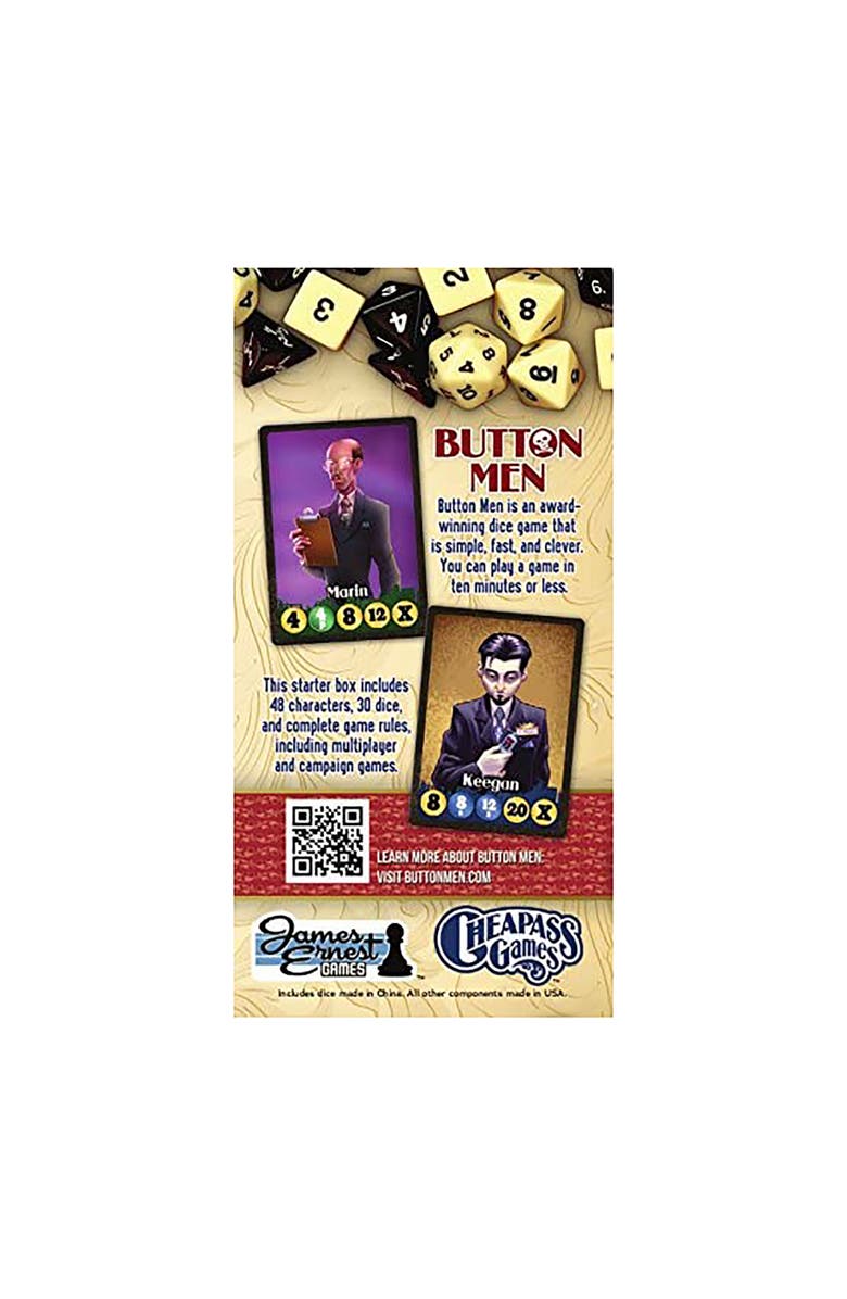Cheapass Games Button Men, Alternate, color, Multicolored