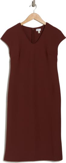 V-Neck Shift Dress