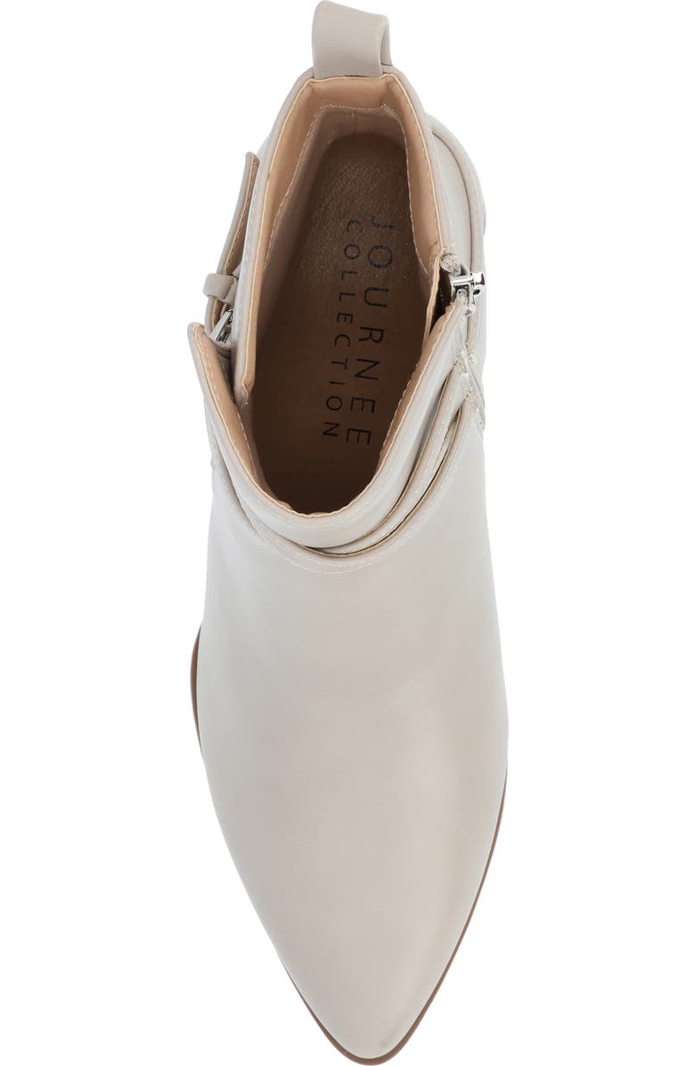 Journee Collection Estelle Bootie, Alternate, color, Grey