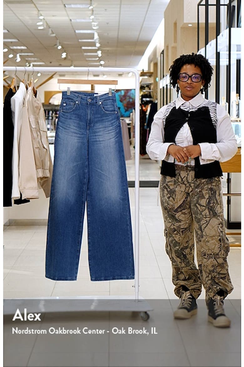 Deven High Waist Wide Leg Jeans video