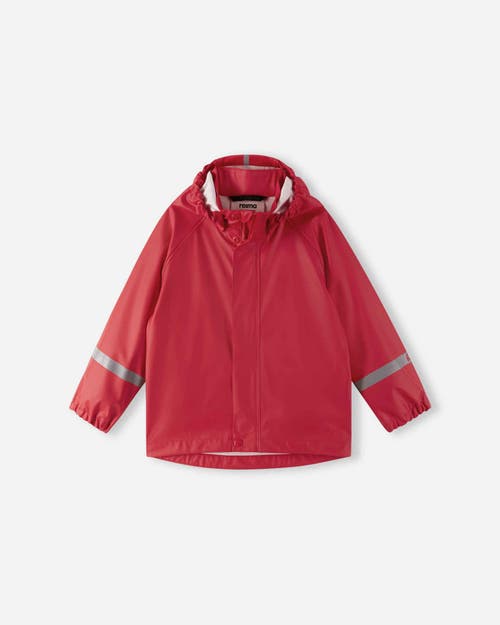 Reima Lampi Raincoat In Red