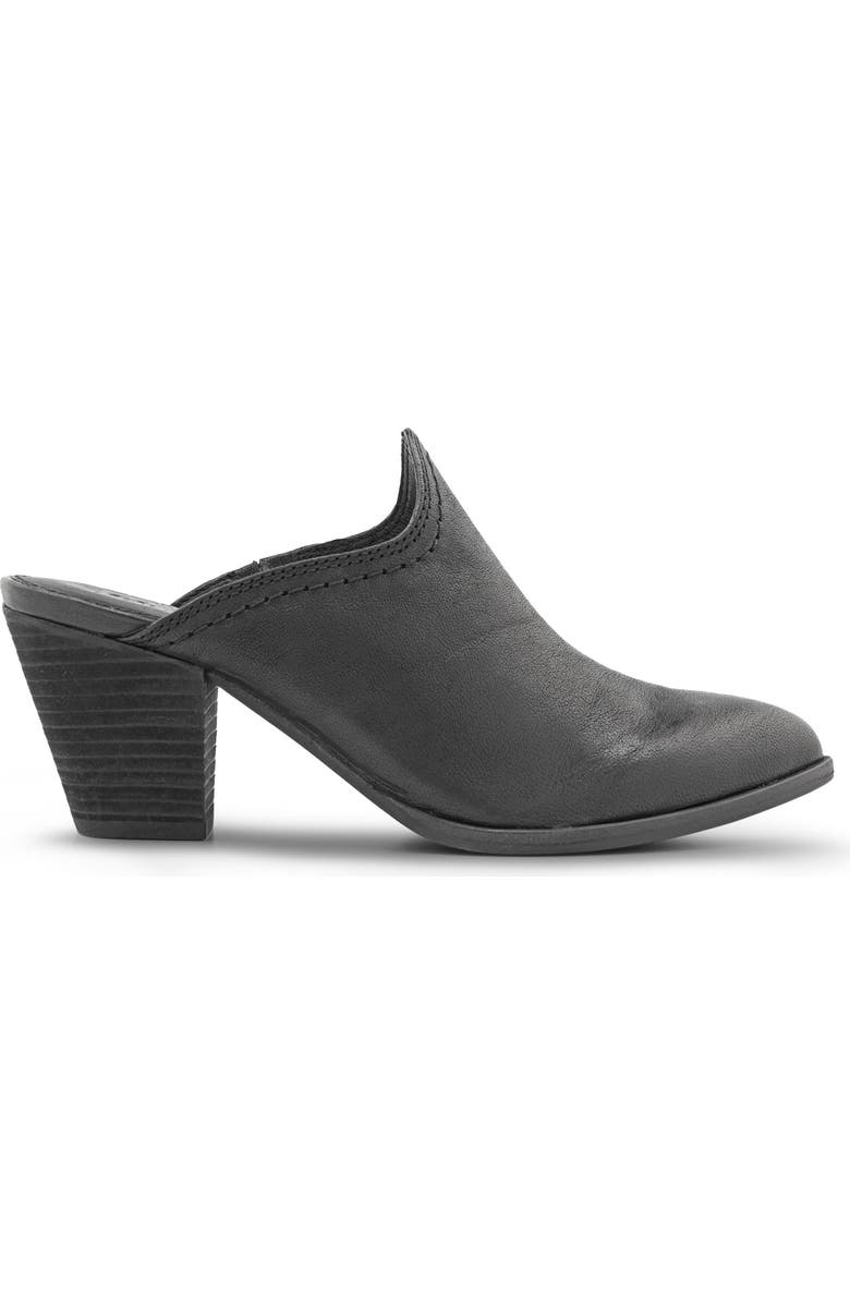 Frye Reed Western Mule, Alternate, color, Black