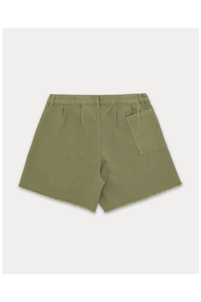 Colonel Cotton Bermuda shorts, Alternate, color, Olive Green