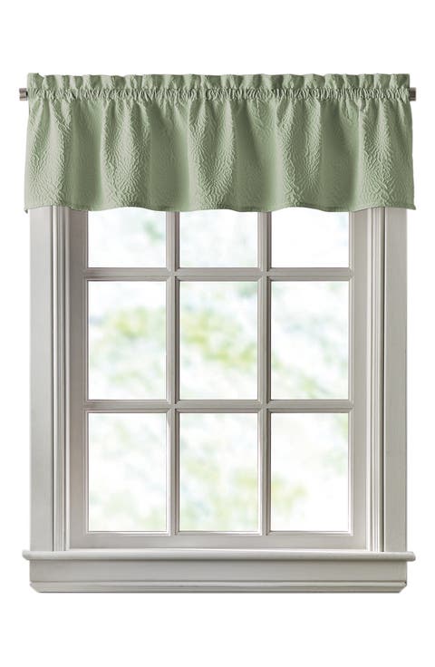 Chrysanthemum Floral Valance