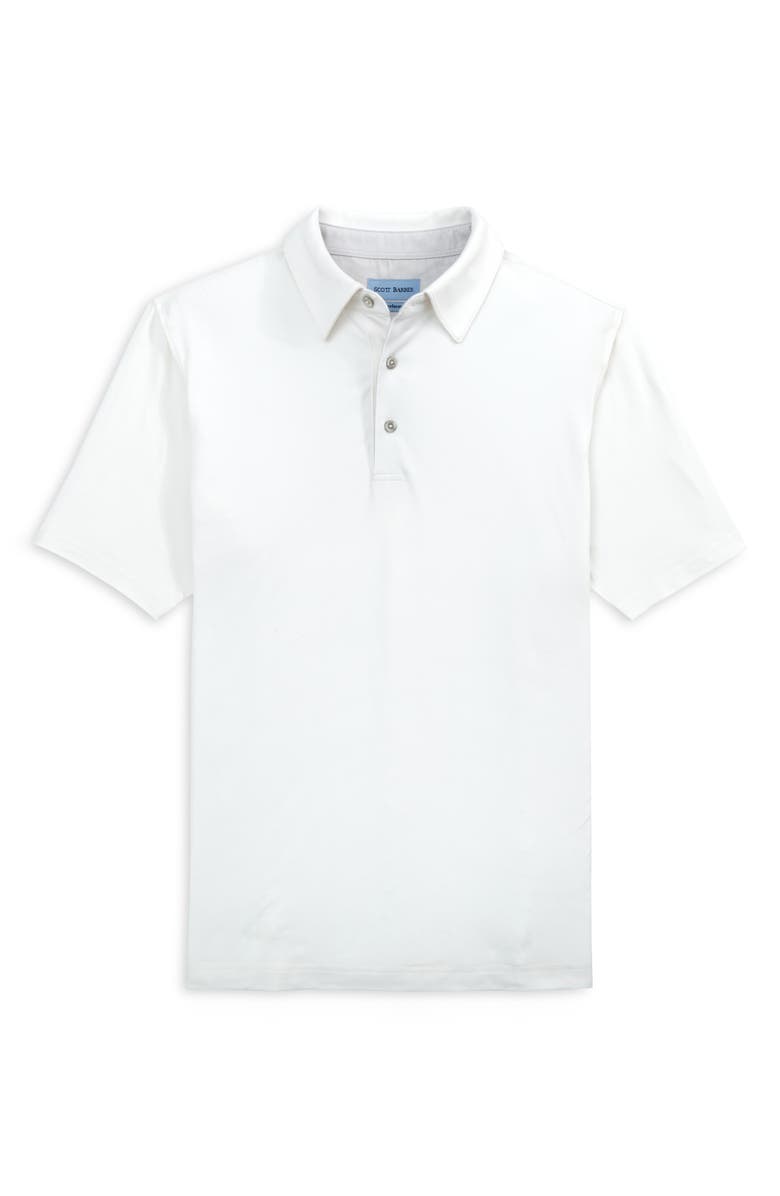 Scott Barber Solid Performance Golf Polo, Main, color, 