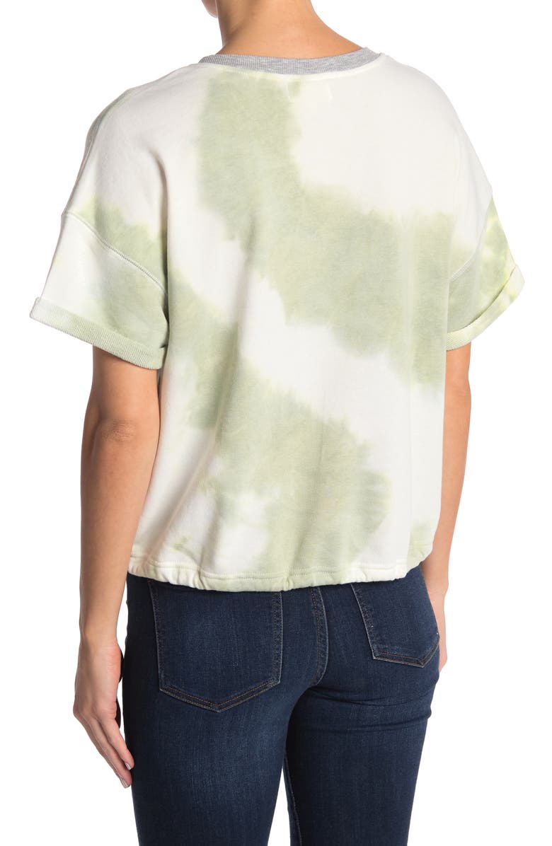 MELLODAY Short Sleeve Tie Dye Tee, Alternate, color,