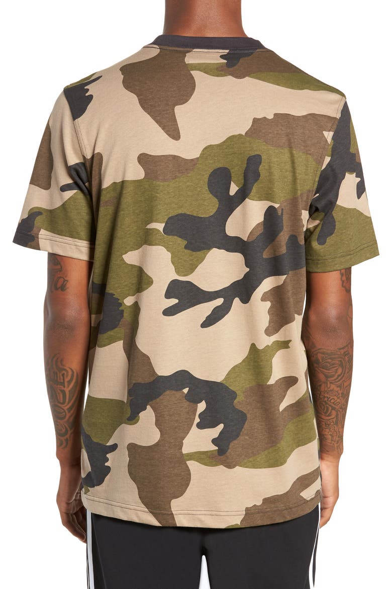 Camo T-Shirt, Alternate, color, MULTICOLOR/ UTILITY BLACK