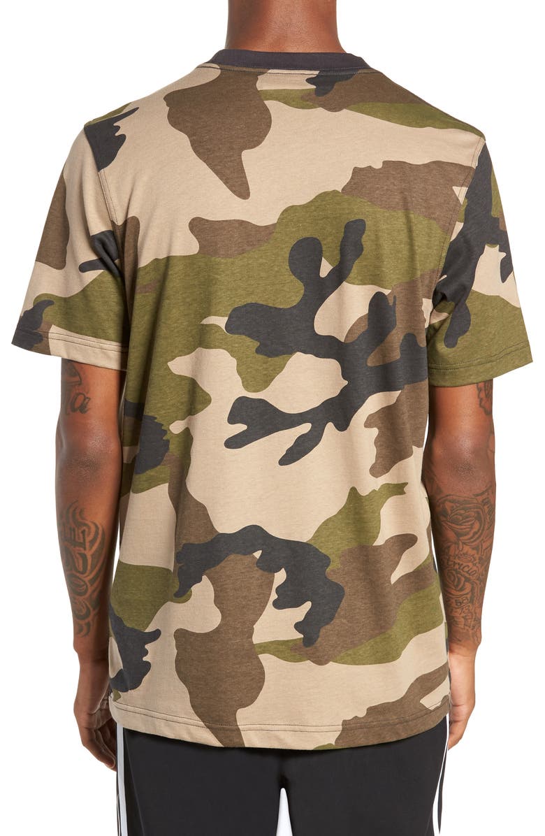 adidas Originals Camo T-Shirt, Alternate, color, 