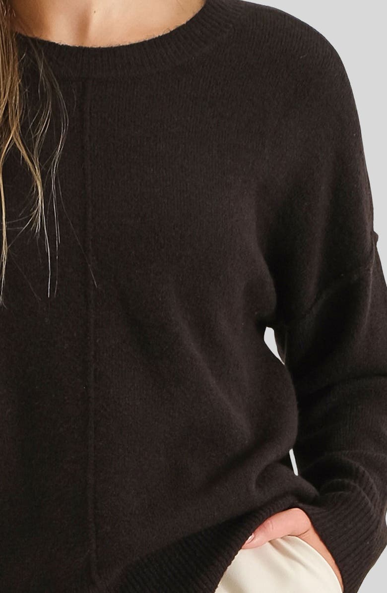 Blu Pepper High Neck Sweater, Alternate, color,